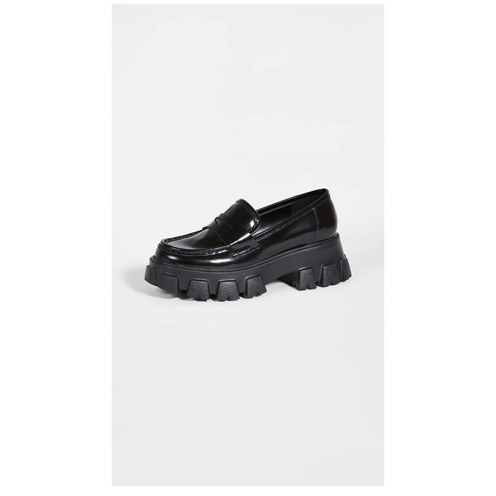 Villa Rouge Phoebe Lug Sole Loafers Prada Platform